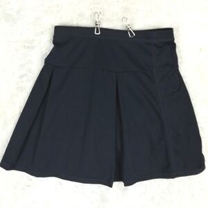 Chaps Girls Skort Skirt Navy Blue Sensory Friendly Schoolwear Pull On 16